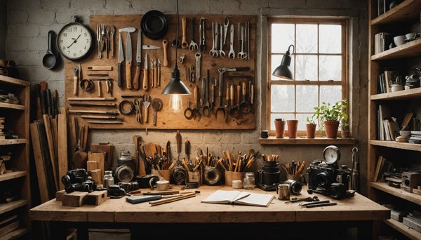10 conseils essentiels pour créer un atelier de bricolage idéal